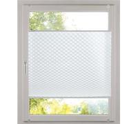 K-Home Klemmfix Store plissé Effet 3D Blanc 85 x 210 cm
