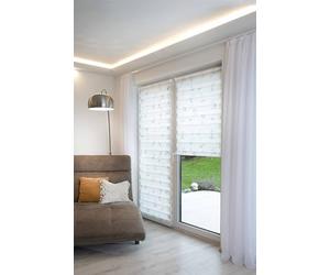 K-Home® Store Double Klemmfix Madrid sans perçage Motif Ancre l 30 x H 150 cm