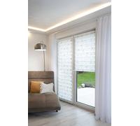 K-Home® Store Double Klemmfix Madrid sans perçage Motif Ancre l 55 x H 150 cm