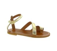 K.jacques - Sandale plate Anaelle - Femme - Chaussures - Orange - Taille: 39 EU