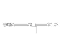 K&K FT0409 Flexible de frein