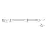 K&K FT1402 Flexible de frein