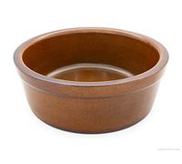 K&K Gamelle en céramique pour chien Marron 28 x 11 cm 3,8 l