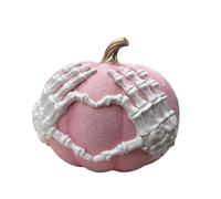 K & K Interiors 41490C Gfm778 Flamme vacillante en résine Gris 33 cm