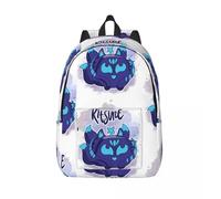 K-Kitsune - Blox Fruits Nouveau sac à dos d'université imperméable haute capacité sac à dos de voyage pour ordinateur portable tendance Noir