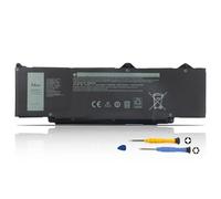 K KYUER 54Wh R73TC DR02P Batterie pour Dell Latitude 3340 3440 3540 3550 5440 5450 5540 5550 7455 5340 5350 2-in-1 Precision 3480 3490 3580 3590 Inspiron 14 Plus 7441 Series 2X1V9 GTG7N KDM9P GRWKG