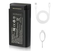 K KYUER Batterie pour Eufy Video Doorbell E340 C31 with Type-C Charge Cable Batterie de Secours pour Sonnette vidéo 3.7V 7000mAh Video Doorbell Battery