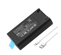 K KYUER HB-FG2 Enceinte Batterie pour JBL PartyBox Club 120 Batterie puissante pour Enceinte Bluetooth Portable 5000mAh 36Wh 7.2V Portable Bluetooth Speaker Battery with Type-C