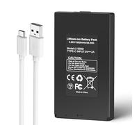 K KYUER L1000D Caméra Batterie pour GardePro Trail Camera E6P E6PCF E6PMB E8P E8PMB E8PWF X60P X60PMB Hunting Cameras 3.85V 10000mAh Batterie Rechargeable (Including Charging Cable)