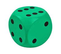 k Large Dice en mousse - 15 cm Jumbo Dice pour et l'apprentissage des mathématiques | Mousse PU souple Jouets éducatifs Salle de ournitures scolaires | Jeux de fête sans rayures
