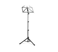 K&M Pupitre à musique 10810 – Pied métallique extensible 72–152 cm, ultra stable – Noir