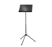 12120-000-55 Pupitre D'orchestre Pliable Plastique Noir