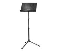 K&M – Pupitre d'orchestre 12125 – Plastique pliable – Noir