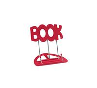 K&M - 12440 - Pack de 12 pupitres de table rouges Book - red