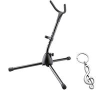 K&M 14300 Support pour saxophone ancien ténor + porte-clés keepdrum