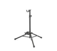 K&M 149/2 Pied de Ténor Noir - Pieds pliables - Hauteur jusqu'à 105 cm - convient pour baryton et cor alto