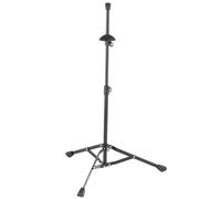 K&M 149/9 Pied de trombone et trompette basse Noir - Construction pliable - Hauteur réglable de manière flexible jusqu'à 86,5 cm