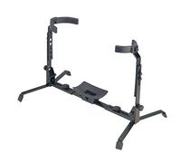 K&M Support tuba 14940 – Acier noir – Hauteur et largeur réglables