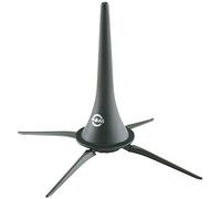 K&M 15222 Pied de clarinette Noir Plastique - Pour clarinettes en la et en si bémol - Transport possible dans le pavillon