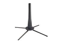 K&M 15233 Pied de cor anglais Noir - Support d'instrument pour cor avec système de vissage breveté - avec revêtement en feutre