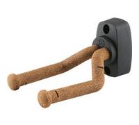 K&M Support mural pour guitare 16280-000-95 – liège, arceau mobile, universel