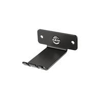 K&M 16311 Support mural pour casque d'écoute noir en tôle d'acier - pour casque d'écoute supra-auriculaire - pour un rangement ordonné