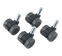 Support Jeu de 4 Roulettes A Frein - 17510