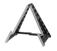 K&M 17590 Support de guitare électrique Wave 20 Schwarz - Pied pour guitare électrique - en plastique - hauteur 29 cm, réglable