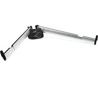 K&M 18866 Kit de bras d'appui B Alu anodisé - extension inclinée pour la réception d'un clavier pour pied à colonne Spider Pro