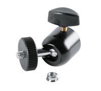 K&M - 19695 - Adaptateur articulé M 1/4", F 3/8" - black