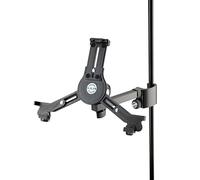 K&M Support pour tablette PC 19791 – Noir, plastique, pivotant et orientable