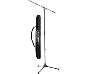 K & M 210/2 Support pour Microphone standard Set avec housse support pour microphone Noir