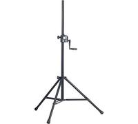 K&M Trépied pour enceintes 21302 Starline - acier noir, manivelle, douille M10