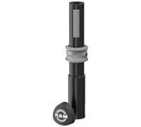 K&m 21344 Distance rod - Noir - Adaptateur pour enceinte de sonorisation - Easy Lock - crochet de sécurité - Ø35 à 37 mm - acier