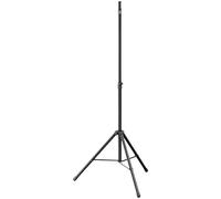 K&m 21439 Speaker Stand Easy Lock - Noir - Pied pour enceinte de sonorisation - Easy Lock - crochet de sécurité - compatibilité Ø35 à 37 mm - acier