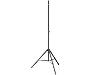 K&m 21439 Speaker Stand Easy Lock - Noir - Pied pour enceinte de sonorisation - Easy Lock - crochet de sécurité - compatibilité Ø35 à 37 mm - acier