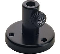 K&M Accessoire sonorisation Embase à visser noire pour pied de microphone 23850