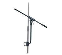 K&M 240/1 Bras de microphone Noir - raccord fileté 3/8" - support pour microphones - en acier, longueur 60,5 cm