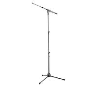 K&M 252BK - Pied de micro - 3 sections - Télescopique - Noir