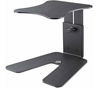 K&M 26774 Support de table pour moniteur Noir, acier - support réglable en hauteur en continu au design innovant