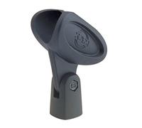 K & M 85060 Pince pour microphone, 3/8 "et 5/8" - noir