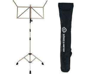 K&M K&M 107 Music Stand Nickel Set