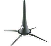K&M 15222 Pied de clarinette Noir Plastique - Pour clarinettes en la et en si bémol - Transport possible dans le pavillon