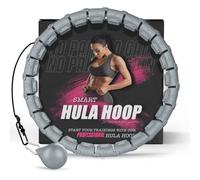 K-MART Cerceau lesté Infinity Smart Hula Hoops avec 16 compteurs, Balle de Massage Automatique à 360 degrés, Cerceau Infinity Hoop pour Adultes, équipement de Fitness pour Perte de Poids