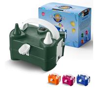 K-MART Pompe à Ballon électrique UK, gonfleur de Ballon Portable à Double buse 220 V-240 V 600 W, Pompe à air électrique pour Anniversaires, événements, fêtes, Mariages et décorations de Festival