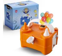 K-MART Pompe à Ballon électrique UK, gonfleur de Ballon Portable à Double buse 220 V-240 V 600 W, Pompe à air électrique pour Anniversaires, événements, fêtes, Mariages et décorations de Festival
