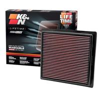K&N 33-2457 Filtre à Air du Moteur: Haute Performance, Premium, Lavable, Filtre de Remplacement, Plus de Pouvoir, 2010-2019 (Grand Cherokee, Durango)
