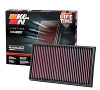 Filtre à Air Filtre K&N 33-3005 pour Audi Seat Skoda VW 1.6d 1.8i 2.0d 2.0i