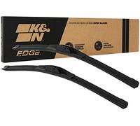 K&N EDGE Balais d'essuie-glace : utilisation toutes saisons, contact supérieur avec le pare-brise, technologie d'essuyage sans traces (lot de 2, 56 cm)