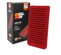 K&N Engine Air Filter: Long Life 18,000 Mile Replacement Air Filter: Compatible with 2001-2014 Toyota/Lexus (Kluger, Highlander, Camry, Sienna, Alphard, Solara, Wisdom, ES300, RX 300), KNA-2260